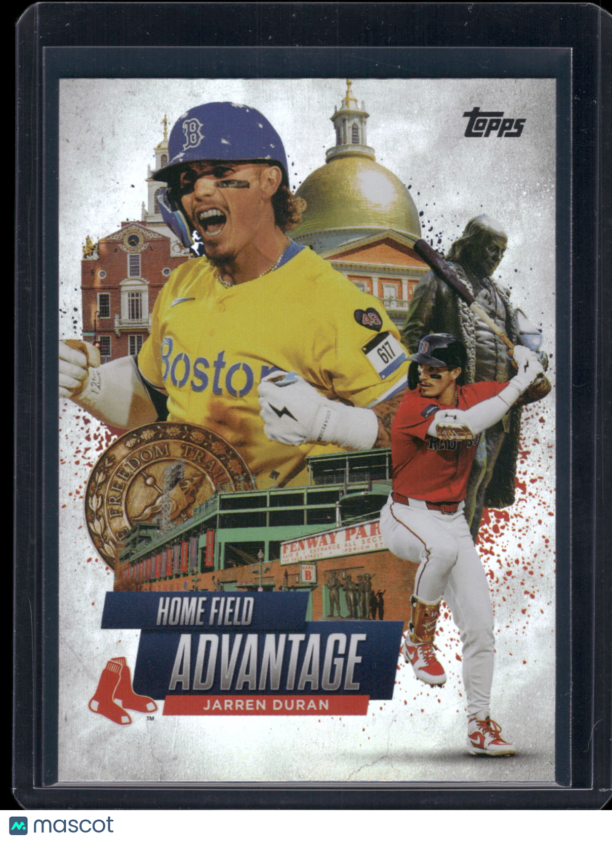 2025 Topps Jarren Duran Home Field Advantage