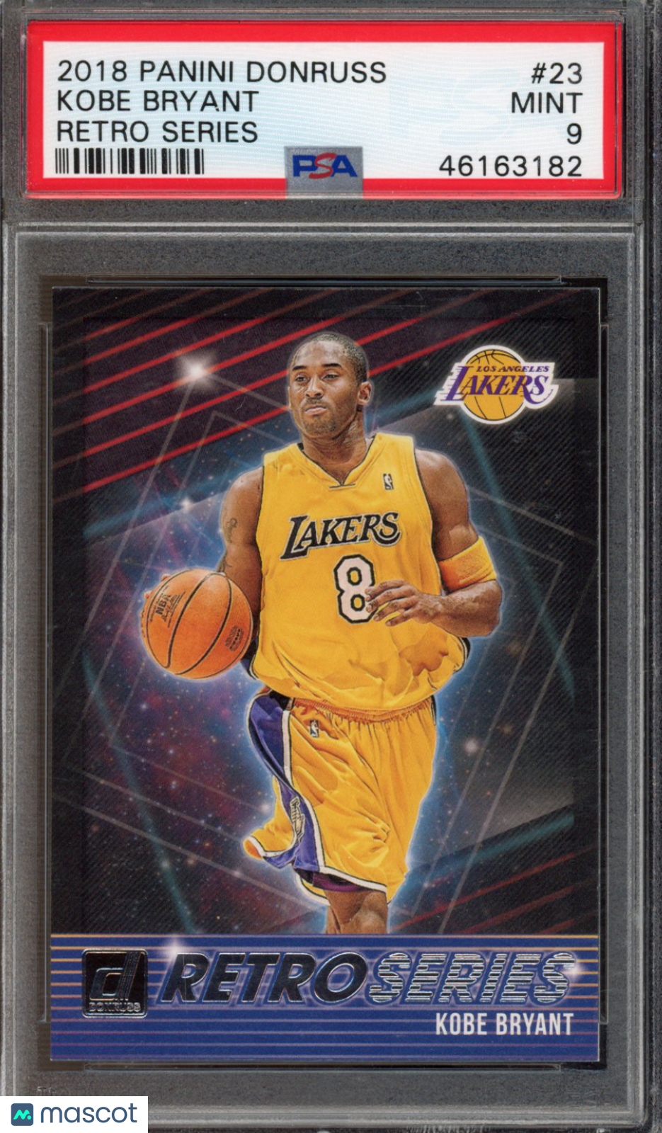 2018 Donruss Kobe Bryant Retro Series PSA 9