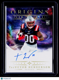 2025 Origins TreVeyon Henderson Rookie Auto RC