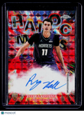 2025 Topps Chrome Update Ryan Kalkbrenner Rookie Red Geometric Havoc Marks Auto 3/5 RC