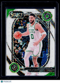 2024-25 Select Jayson Tatum White Sparkle Courtside