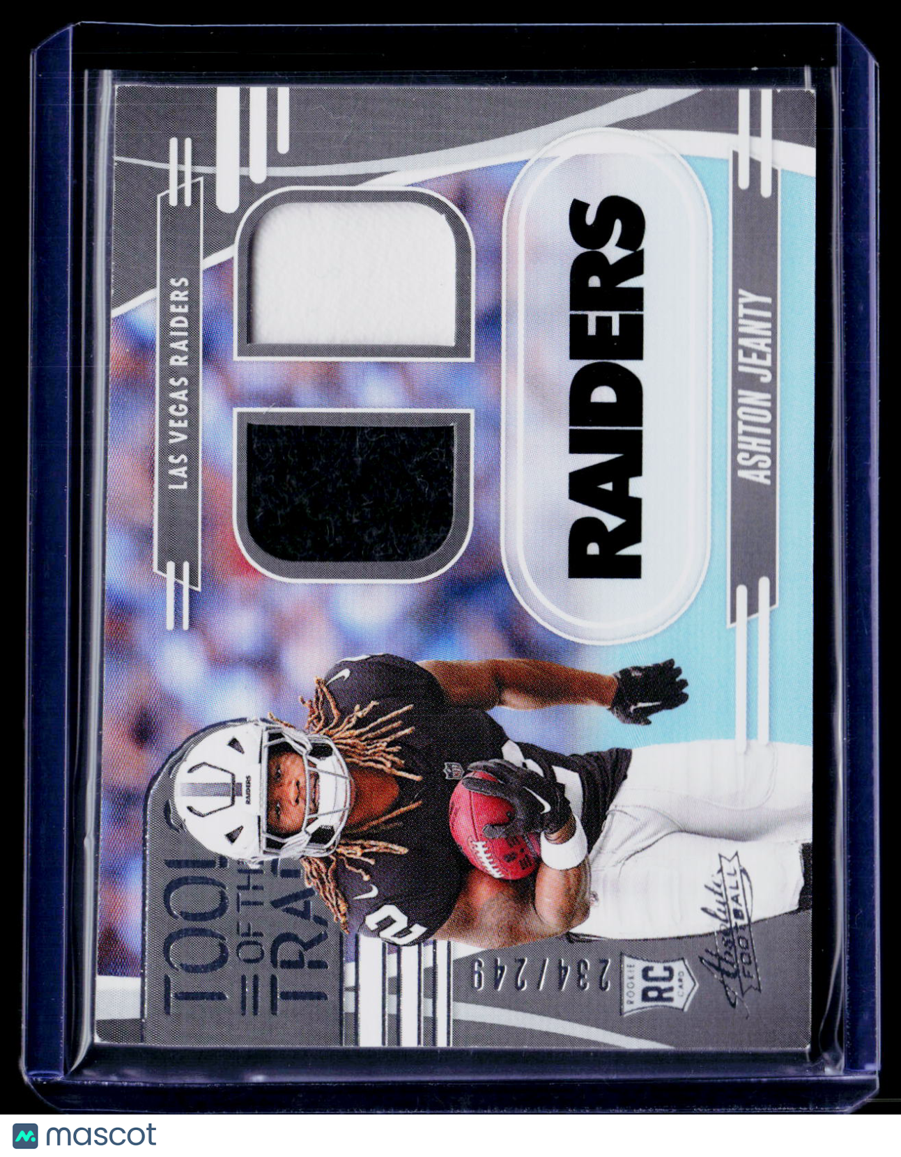 2025 Absolute Ashton Jeanty Rookie Dual Patch 234/249 RC
