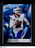2025 Topps Chrome Black Josh Allen Blue Wave Refractor 150/150