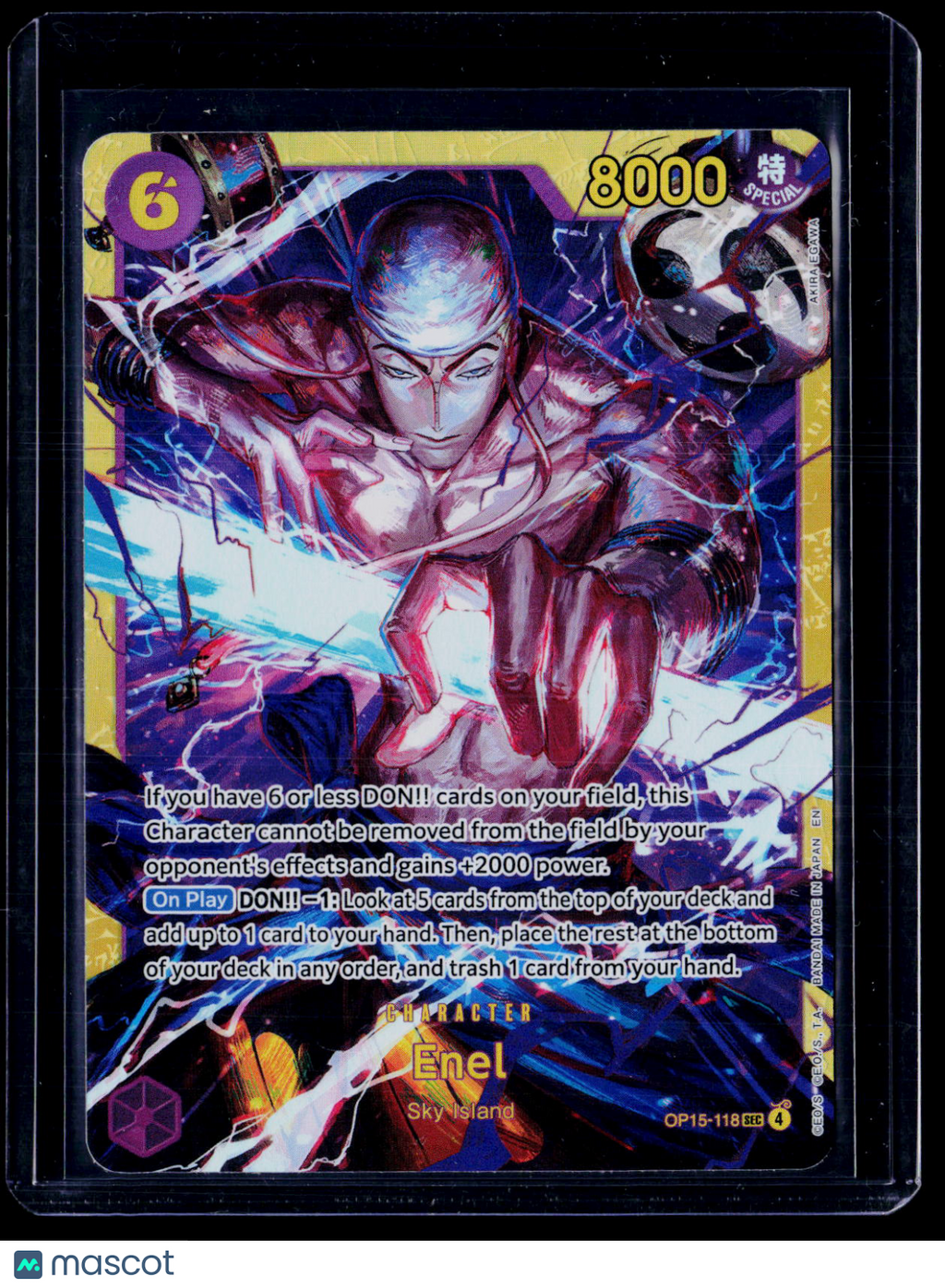 One Piece Enel SEC OP15-118