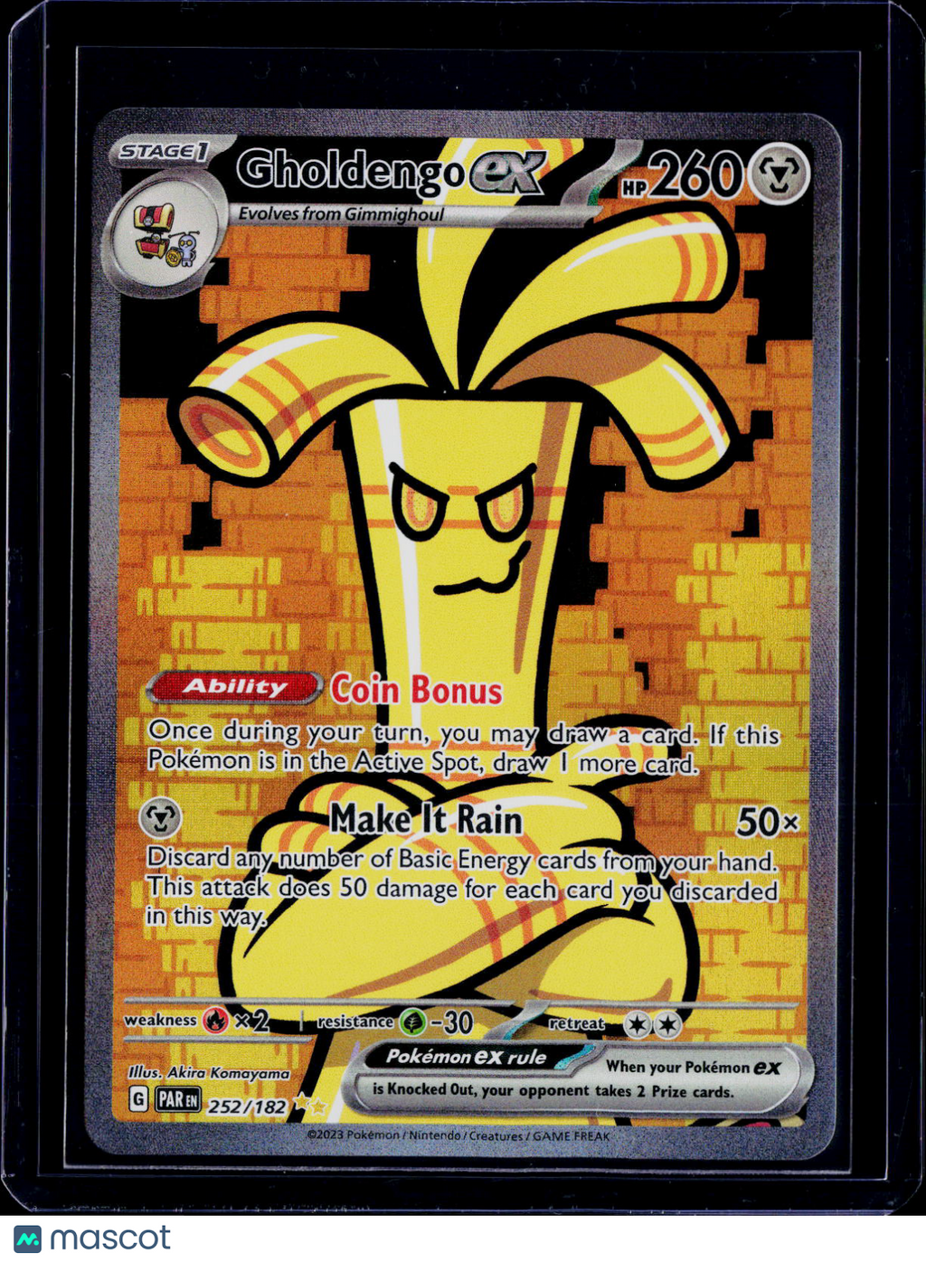 Gholdengo ex 252/182