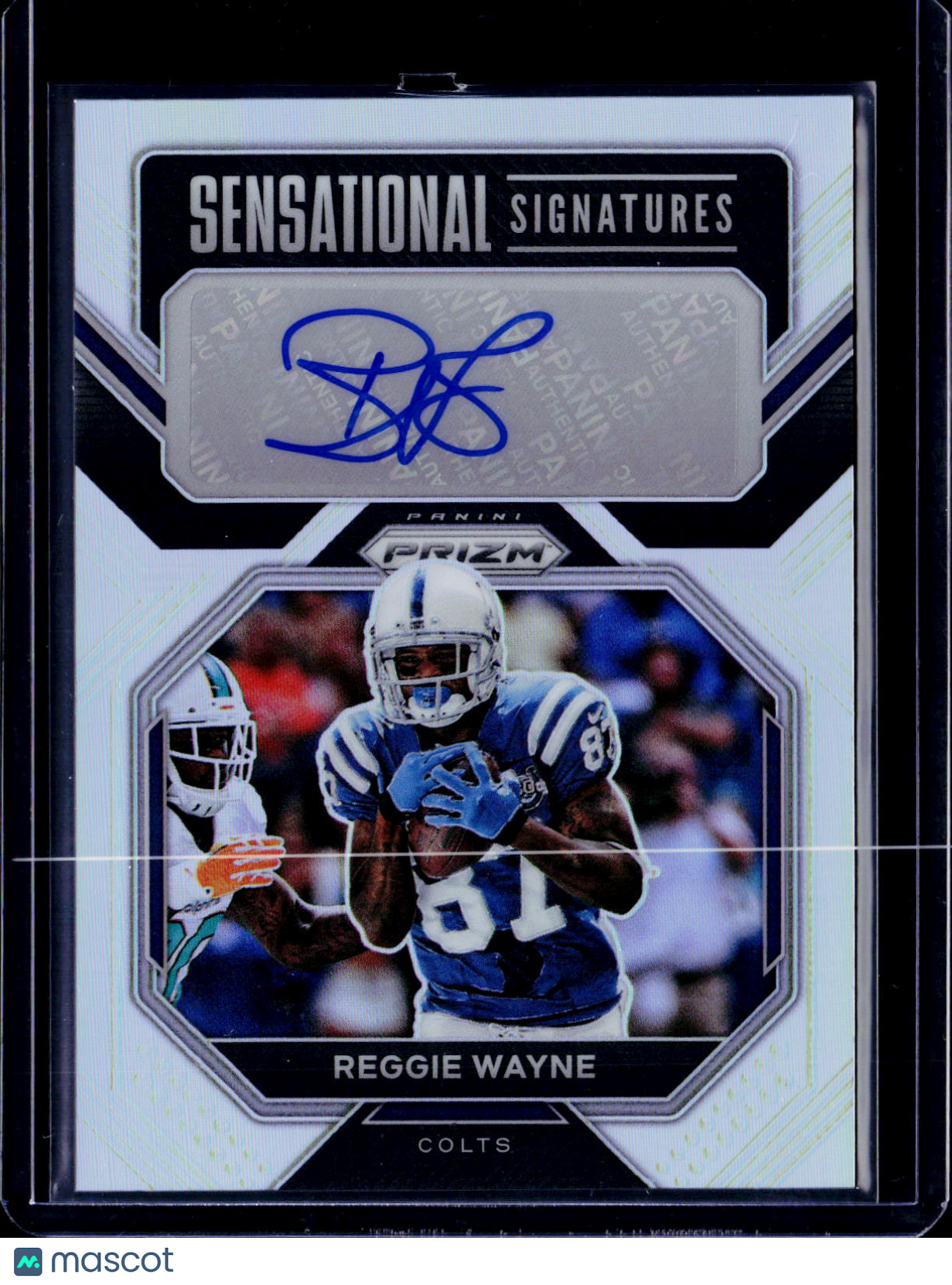 2022 Prizm Reggie Wayne Sensational Signatures 72/99