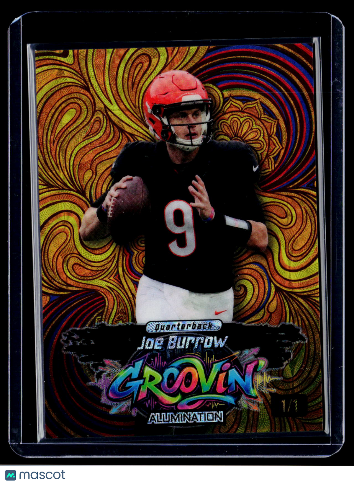 2026 Wild Card Joe Burrow Groovin Alumination 1/1