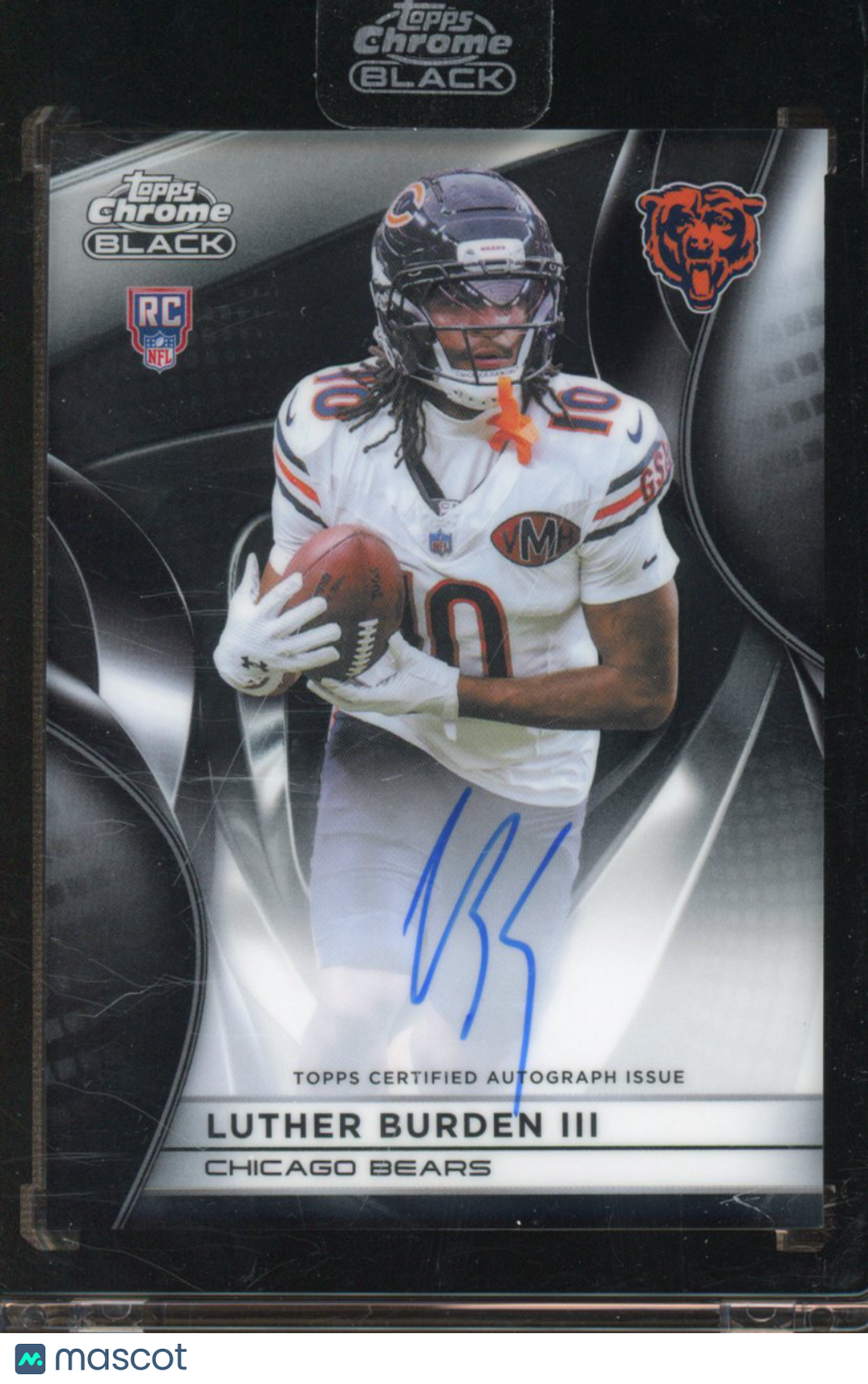 2025 Topps Chrome Black Luther Burden Rookie Auto RC