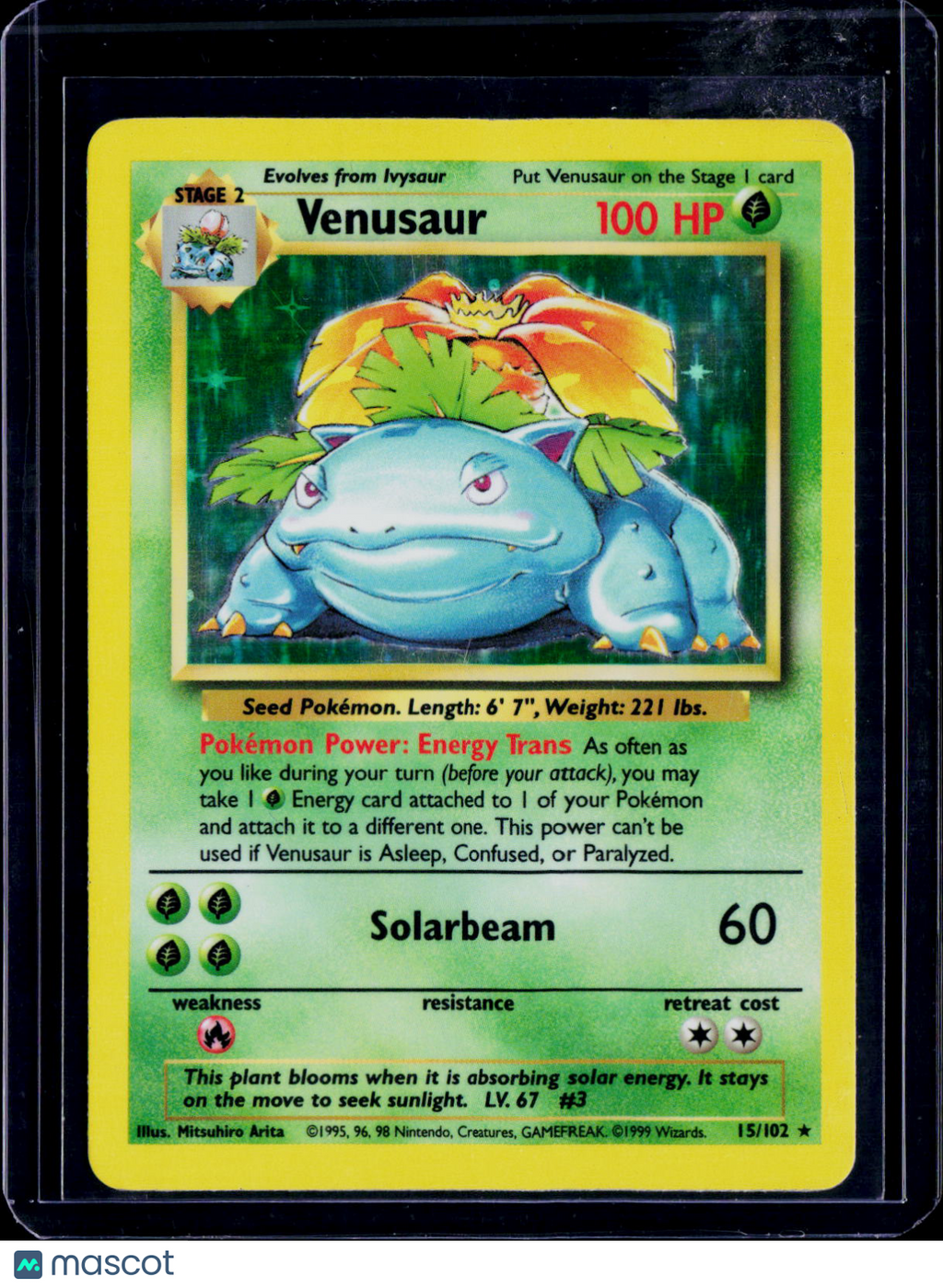 Venusaur Holo 15/102