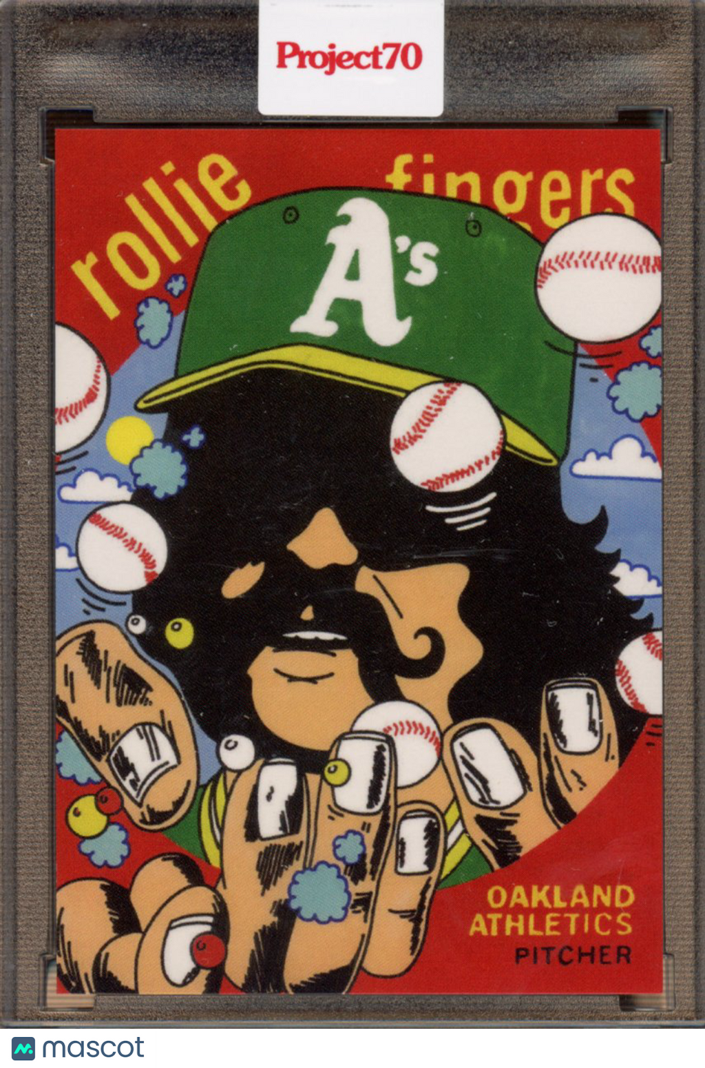 2021 Topps Project 70 Rollie Fingers Ermsy 60