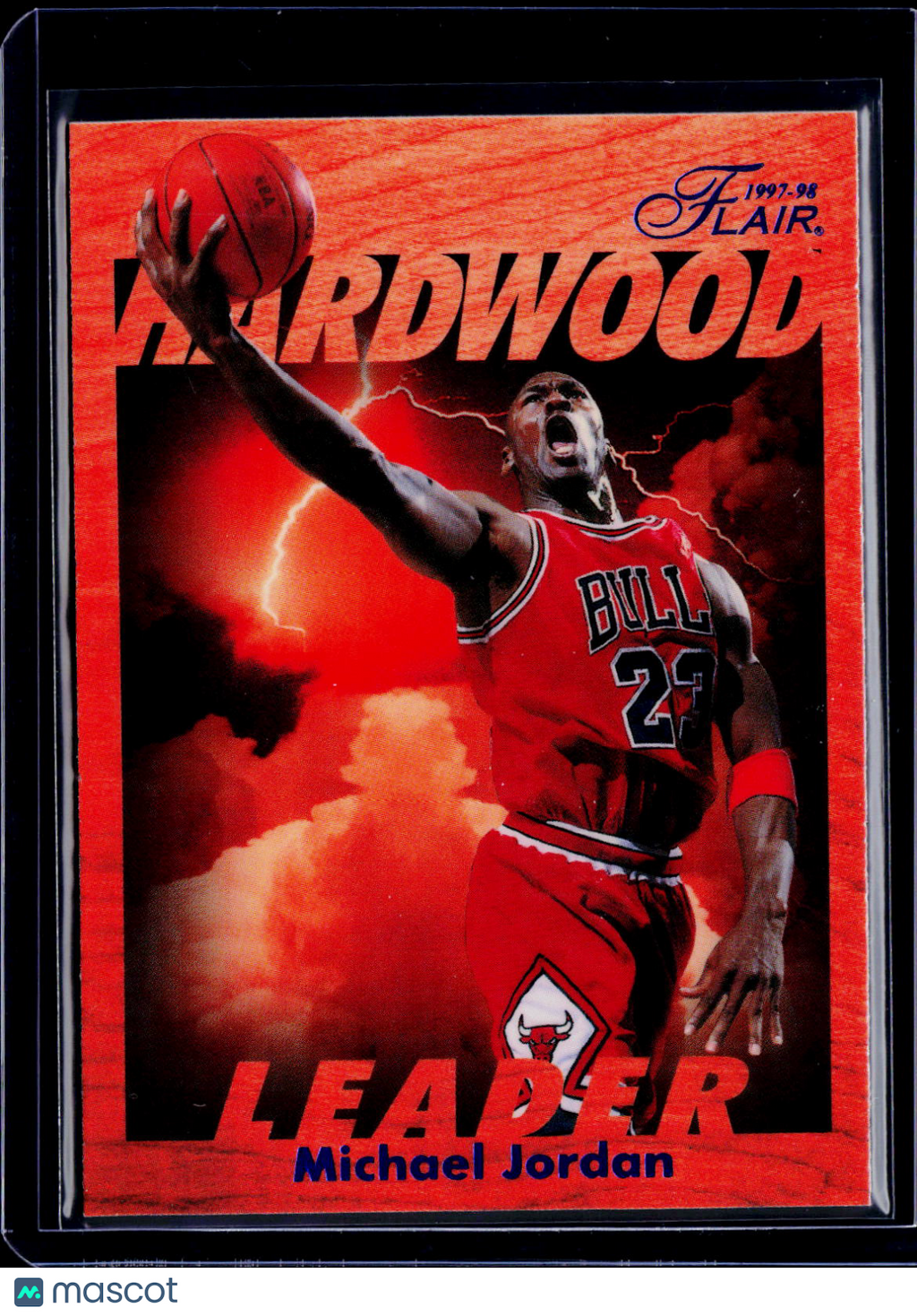 1997-98 Flair Michael Jordan Hardwood Leader