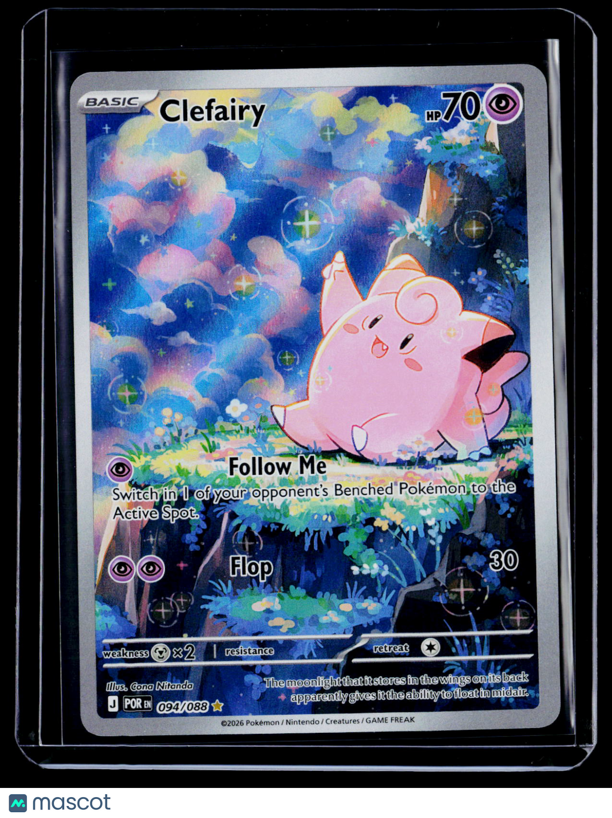 Pokemon Clefairy 094 088