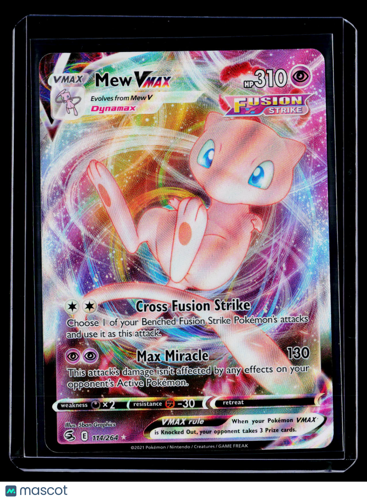Pokemon Mew V Max 114 264