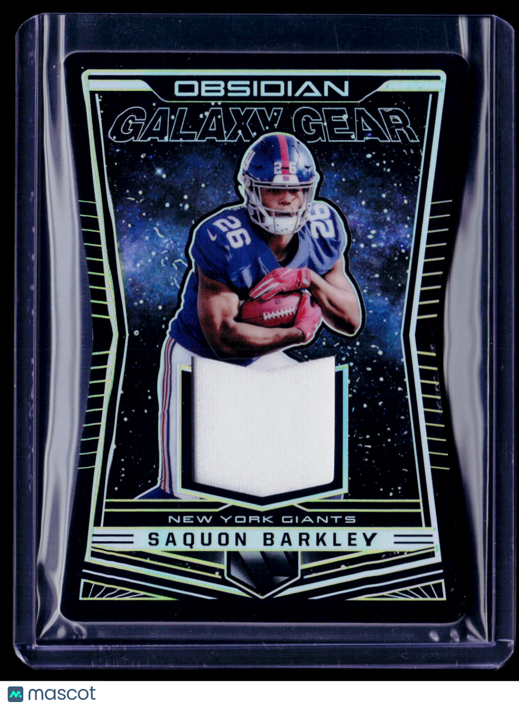 2018 Obsidian Saquon Barkley Rookie Patch 5/10 RC