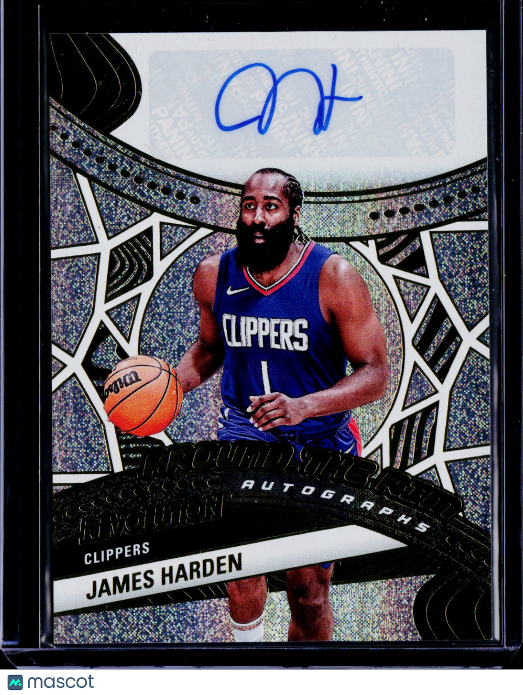 2024-25 Panini Revolution James Harden Around The Rim Auto