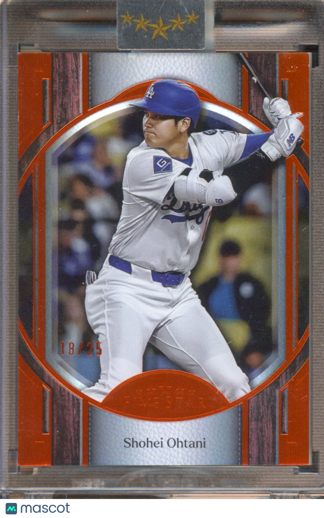 2025 Topps Five Star Shohei Ohtani Orange 18/25