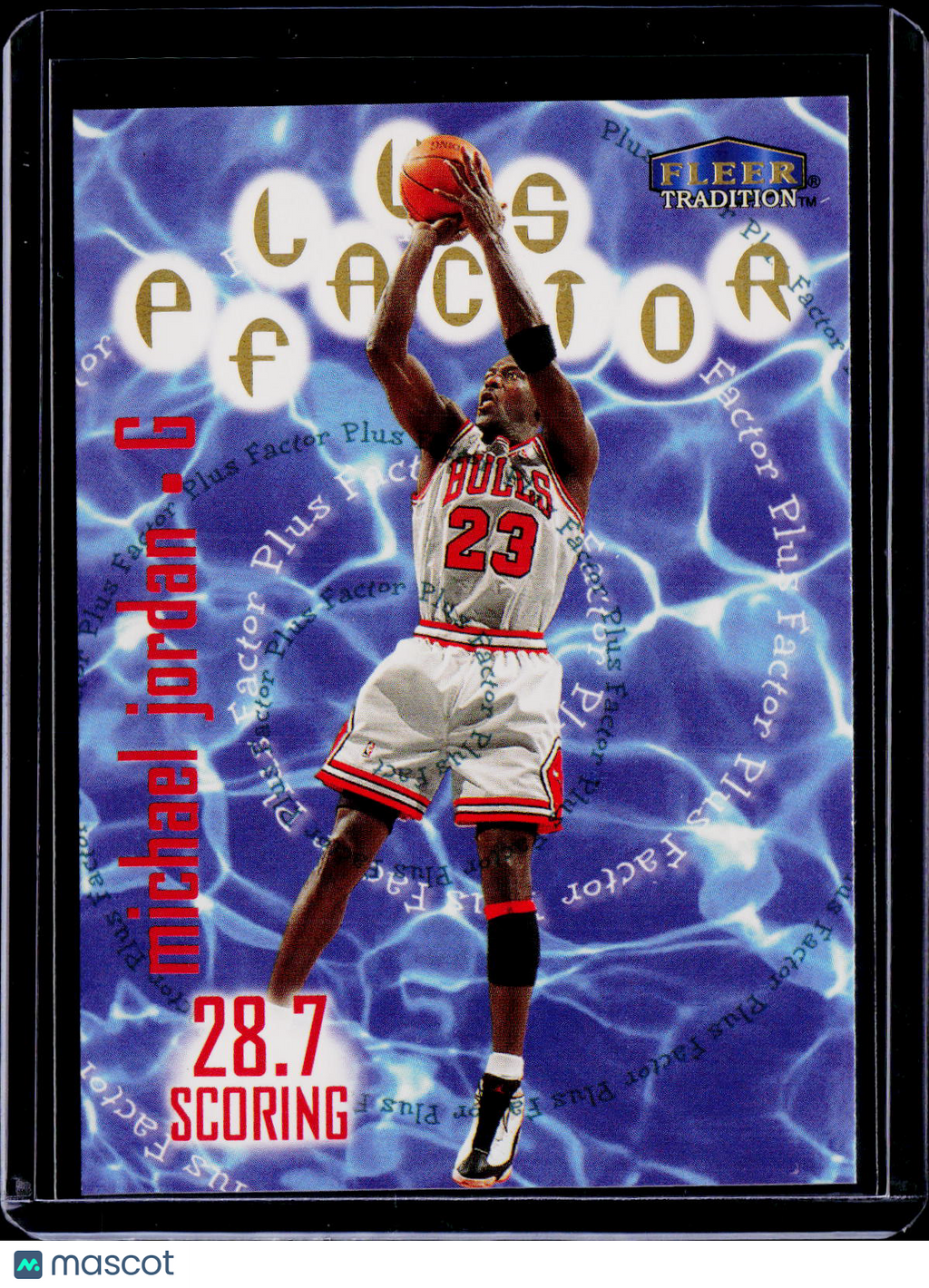 1998 Fleer Michael Jordan Plus Factor