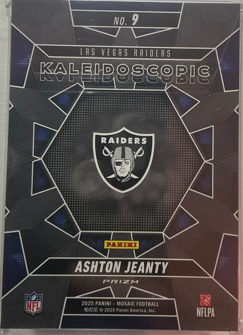 2025 Panini Mosaic Prizm Ashton Jeanty Kaleidoscopic