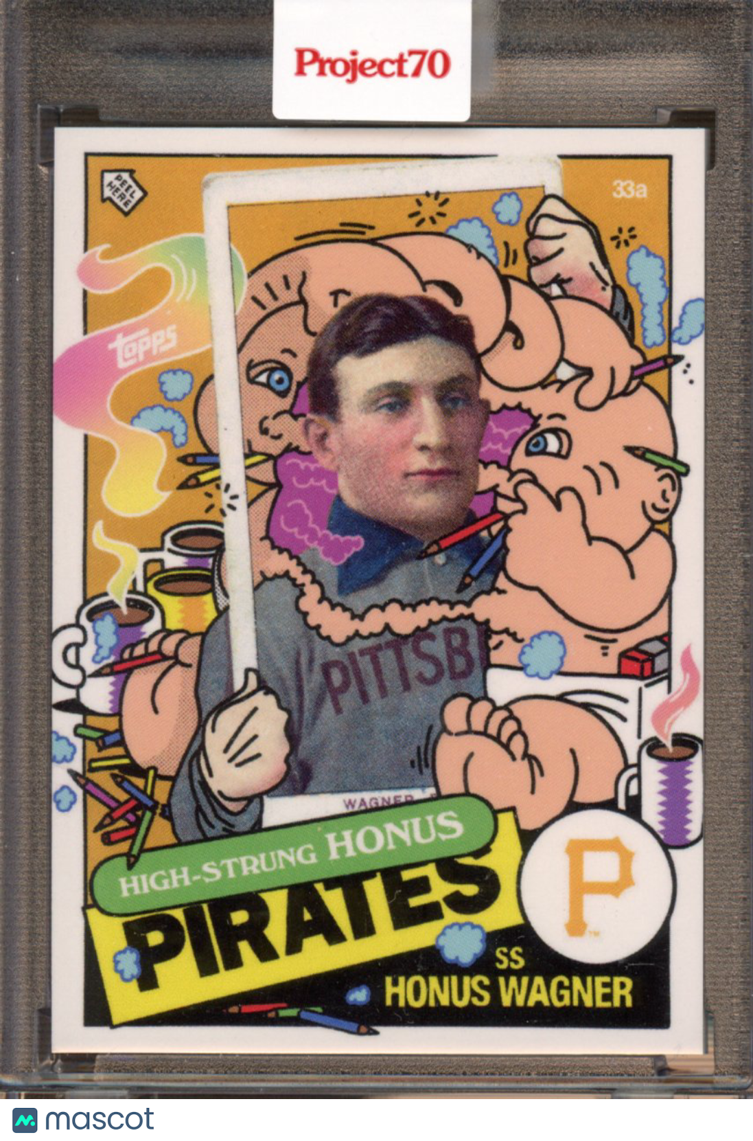 2021 Topps Project 70 Honus Wagner Ermsy 827