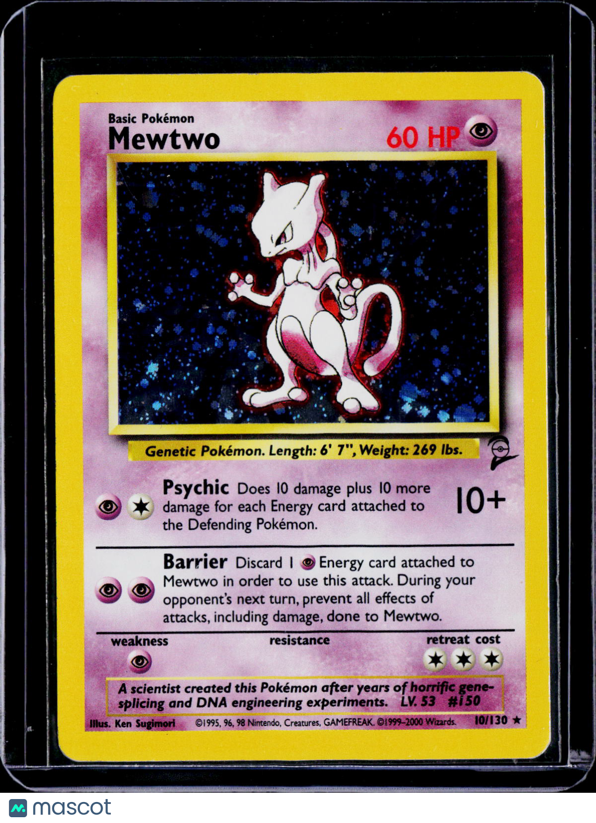 Mewtwo Holo 10/130