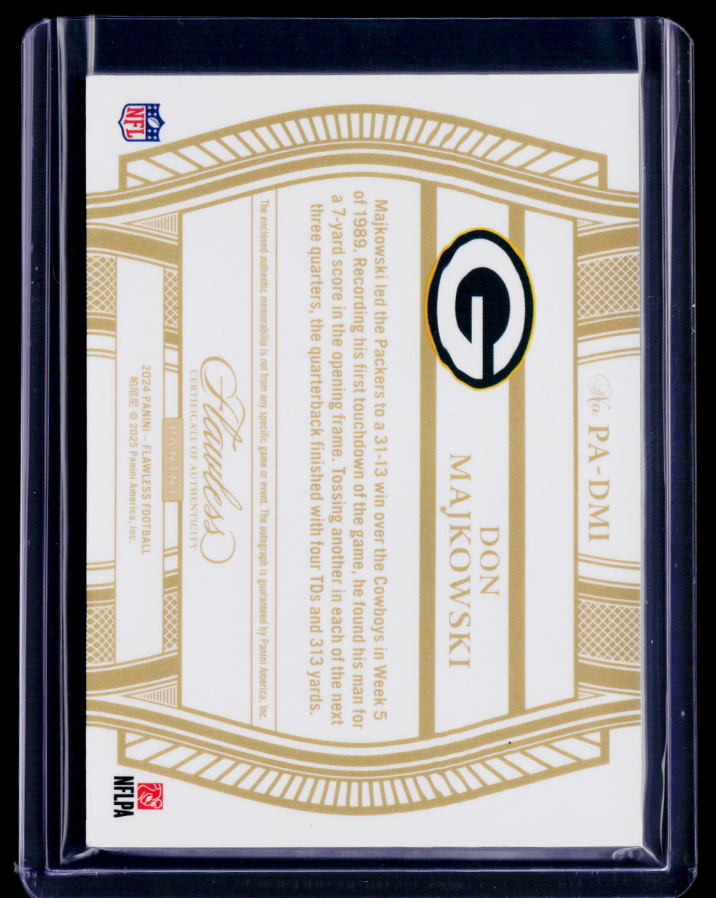 2024 Flawless Don Majokowski Patch Auto 4/6