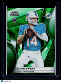 2025 Topps Chrome Black Quinn Ewers Rookie Green Wave 96/99 RC