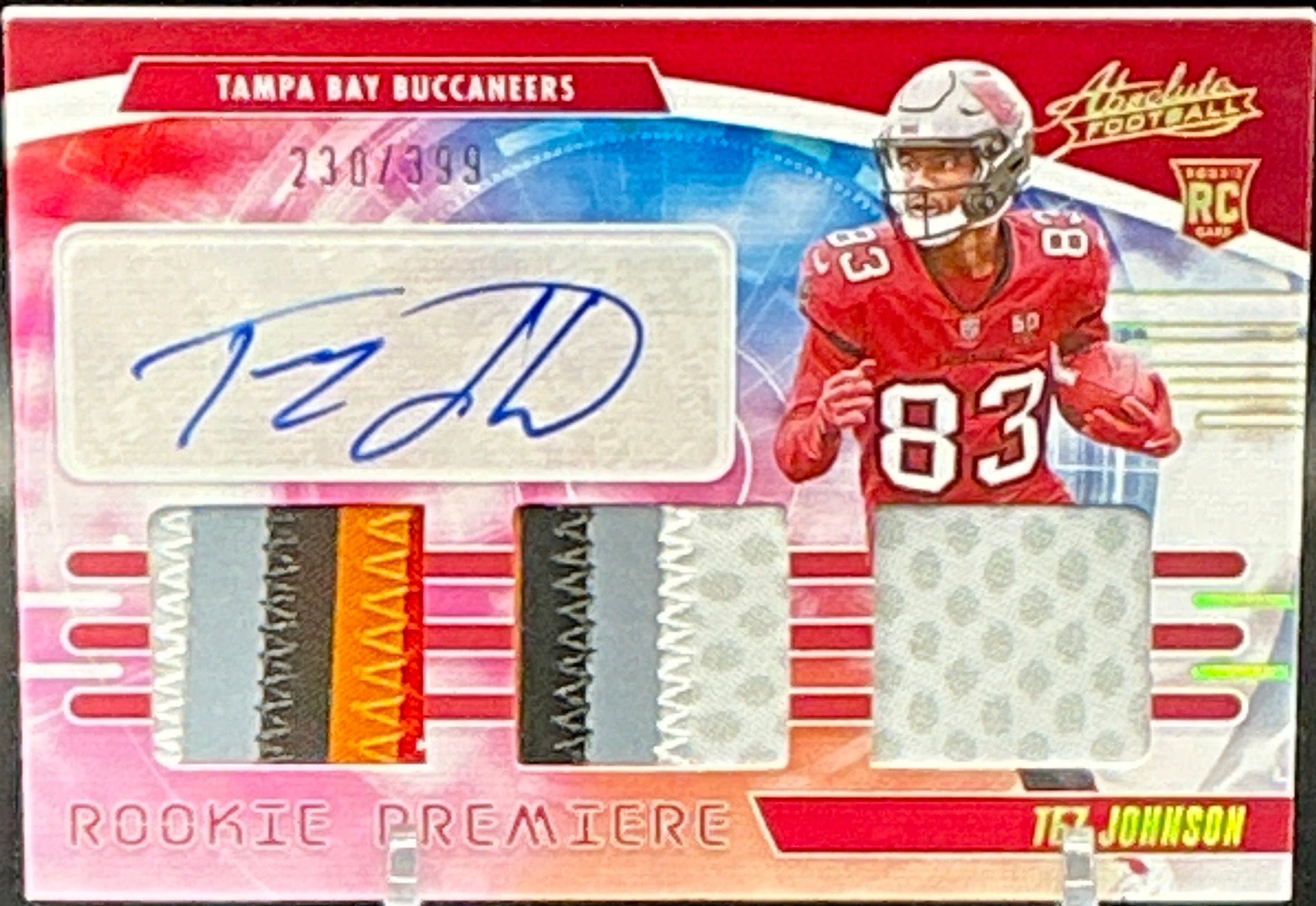 2025 Panini Absolute Tez Johnson RPA 230/399