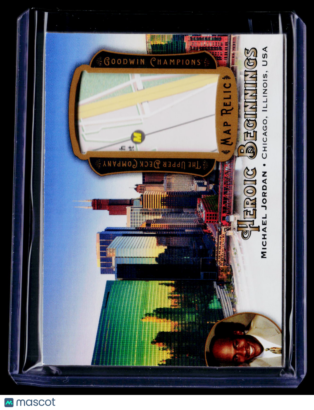 2022 Upper Deck Goodwin Champions Michael Jordan Heroic Beginnings