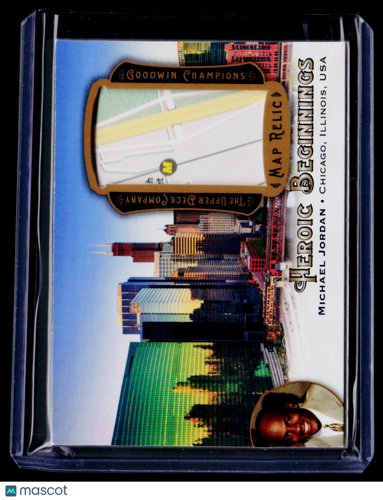 2022 Upper Deck Goodwin Champions Michael Jordan Heroic Beginnings