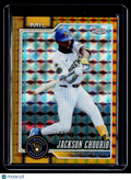 2026 Topps Chrome Jackson Chourio Gold Geometric 50/50