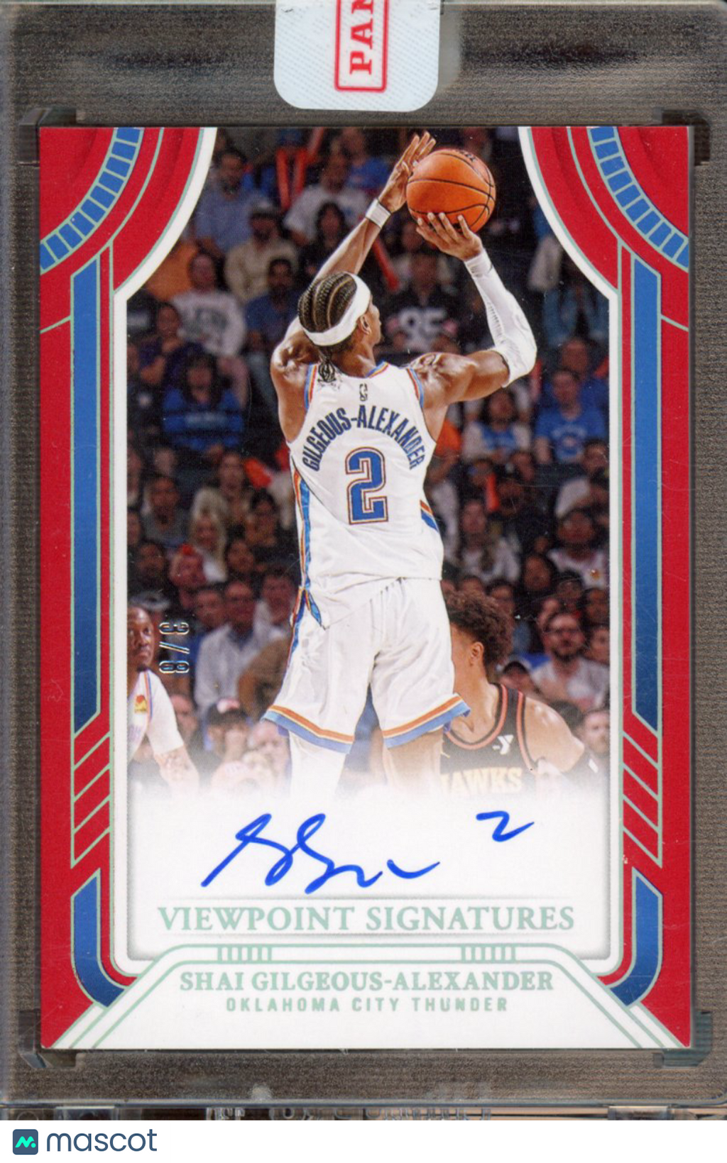 2024-25 National Treasures Shai Gilgeous-Alexander Viewpoint Signatures 3/8