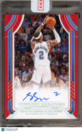 2024-25 National Treasures Shai Gilgeous-Alexander Viewpoint Signatures 3/8