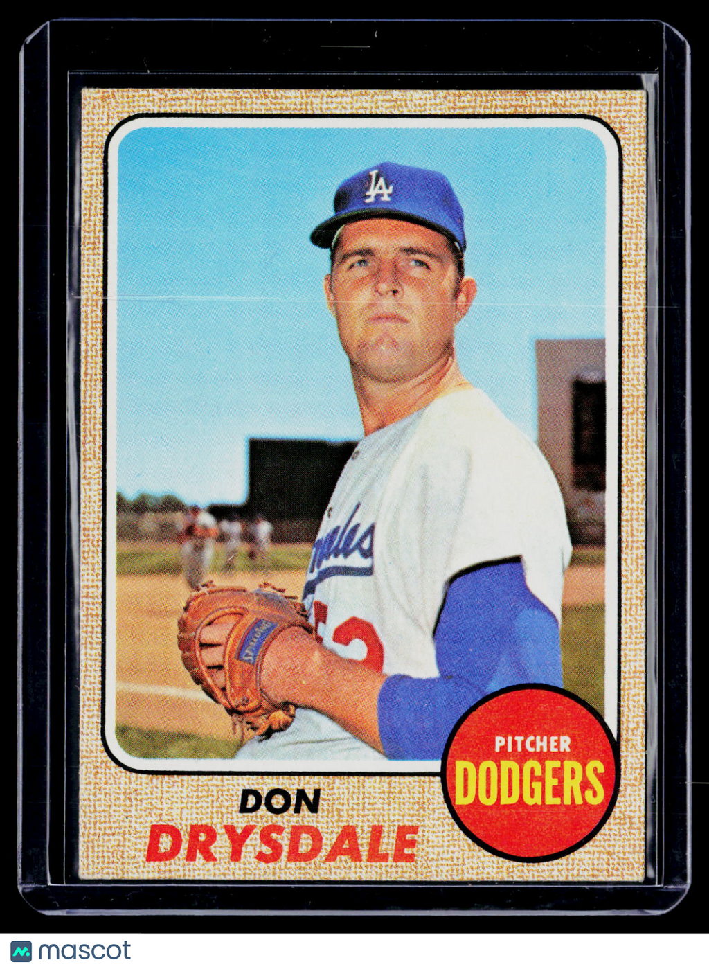 1968 Topps Don Drysdale 145 Poor Condition A