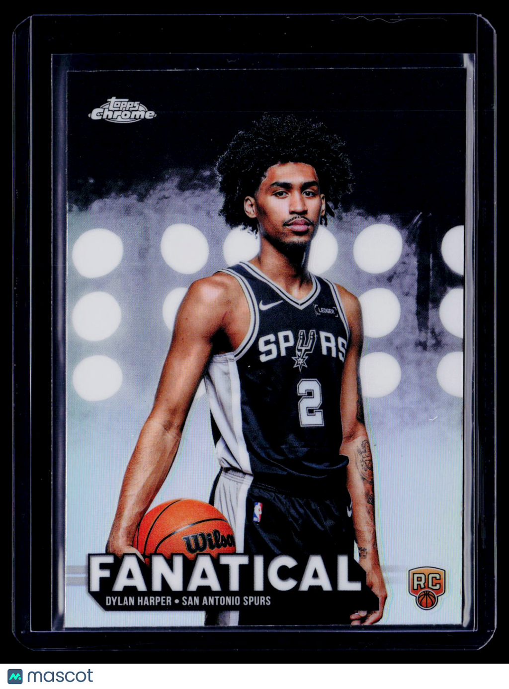 2025-26 Topps Chrome Dylan Harper Rookie Fanatical Case Hit RC
