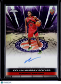 2025 Topps Chrome Collin Murray-Boyles Autograph Issue Purple 10/75 RC
