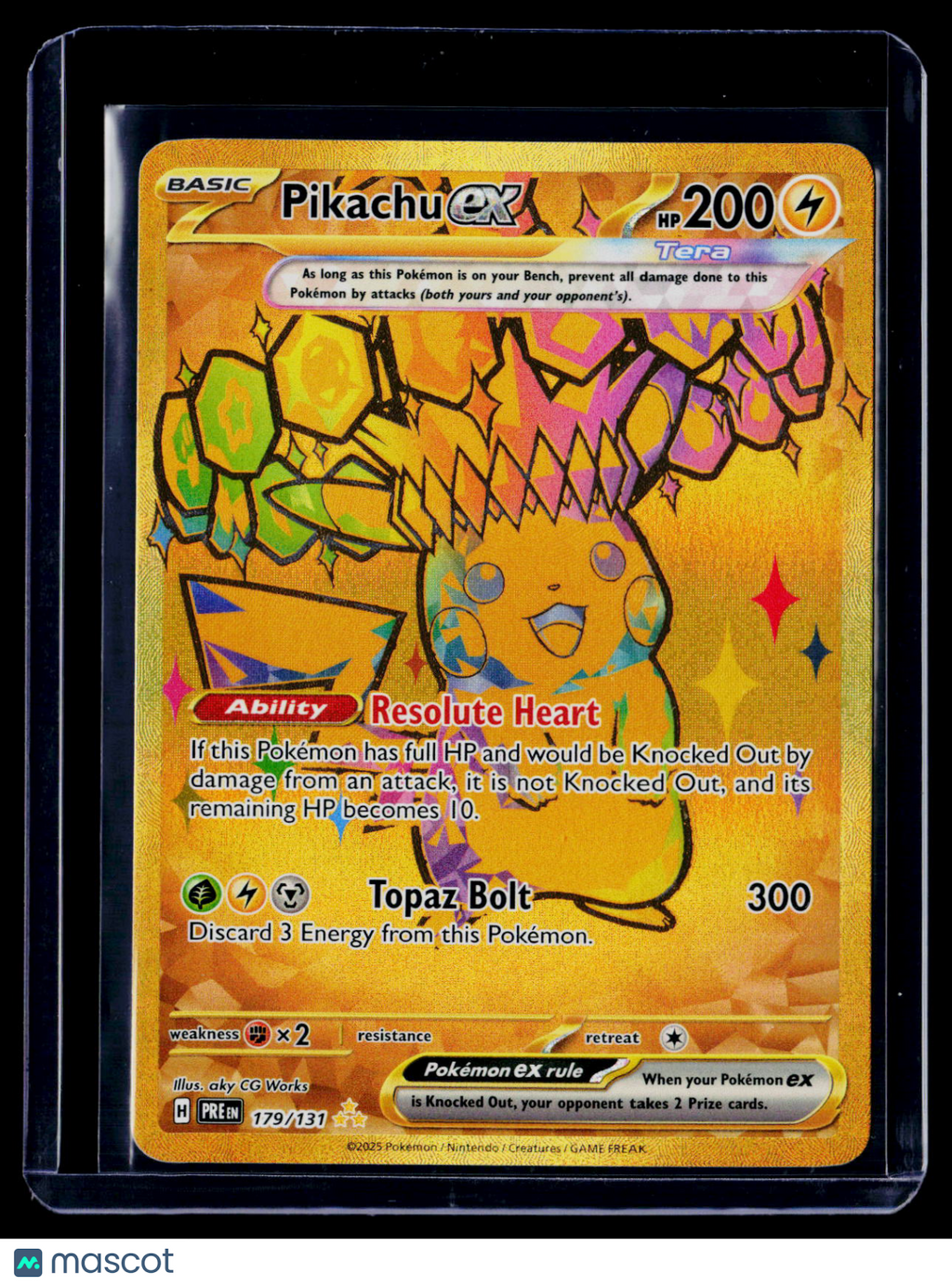 Pokemon Pikachu EX 179 131