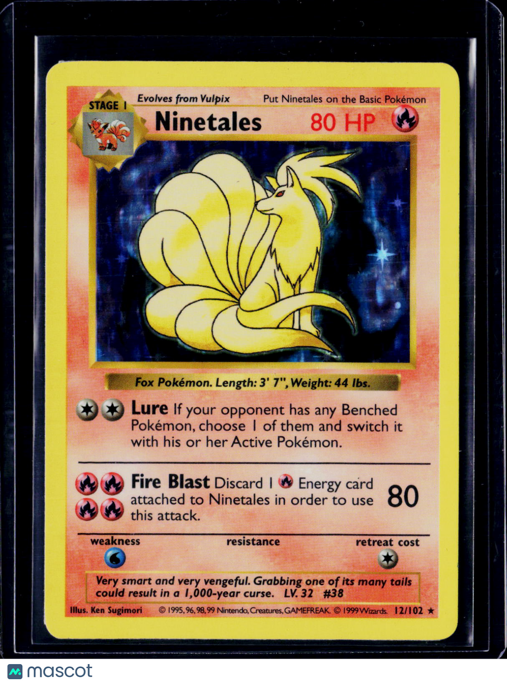 Pokemon Ninetales 12 102