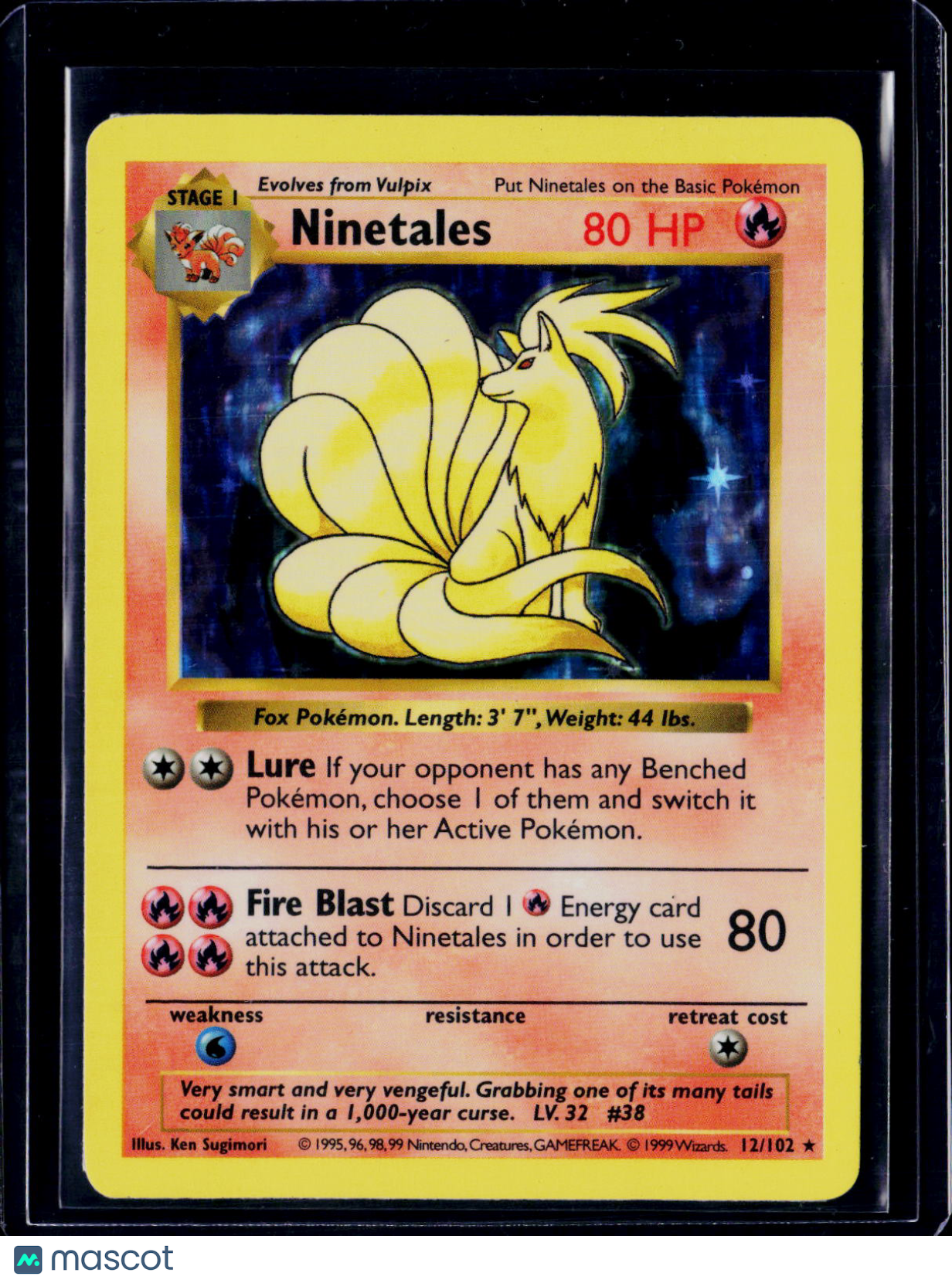 Pokemon Ninetales 12 102