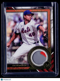 2022 Museum Collection Jacob DeGrom Meaningful Material Patch 7/25