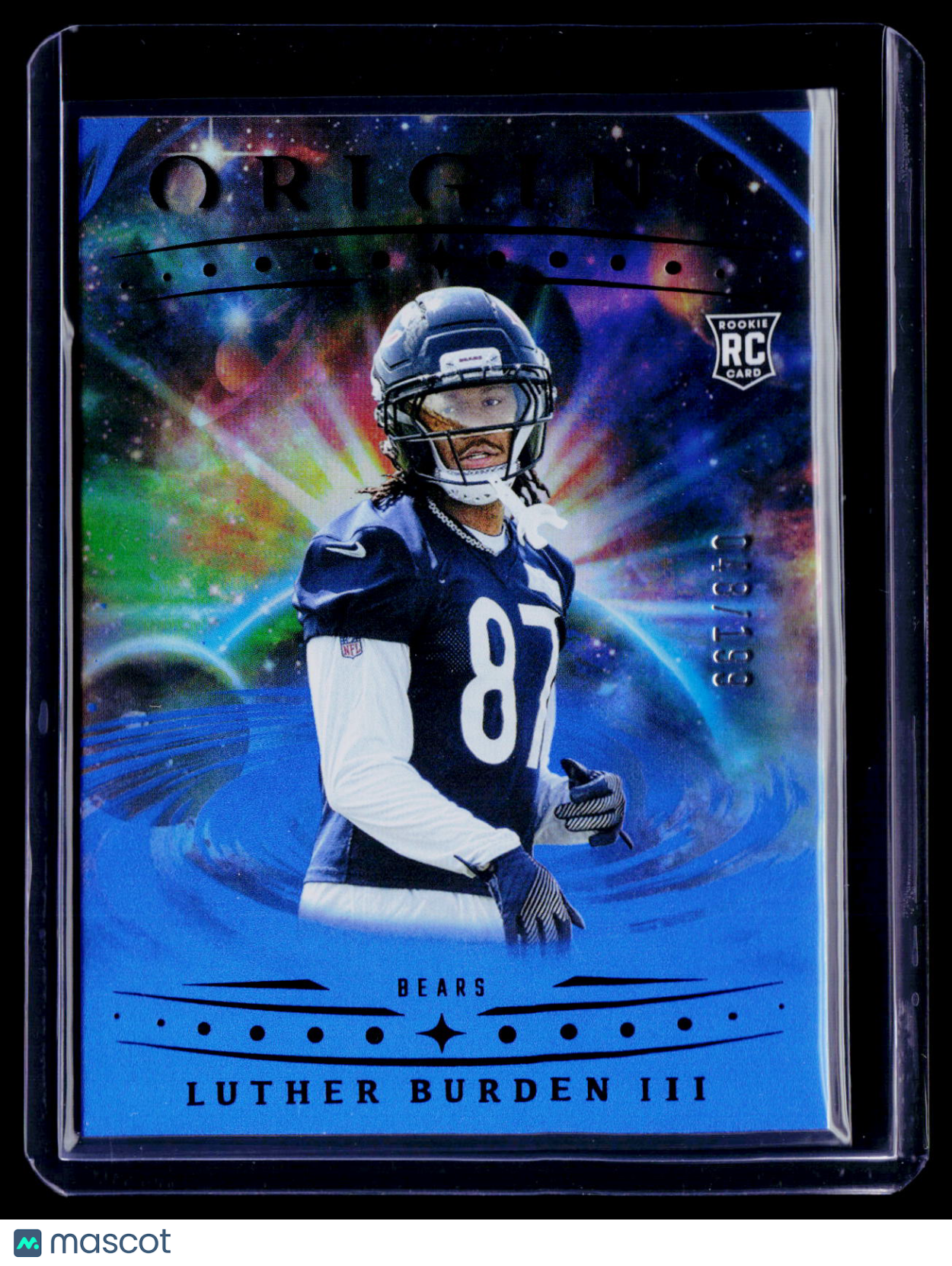 2025 Origins Luther Burden III Rookie Blue 48/199 RC