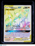 Arceus & Dialga & Palkia Gx Rainbow Cosmic Eclipse