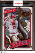 2021 Topps Project 70 Mike Trout Greg Simkins 589