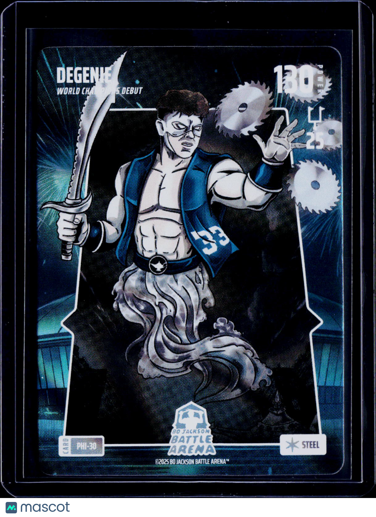 2025 Bo Jackson Battle Arena Degenie Cooper DeJean Superbowl Steel Foil