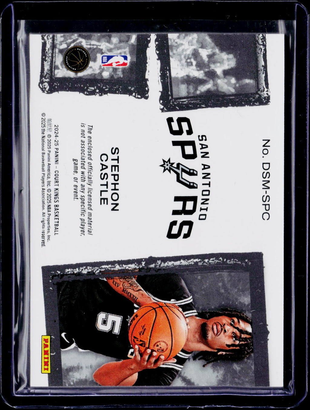 2024-25 Court Kings Stephon Castle Debut Showcase Patch