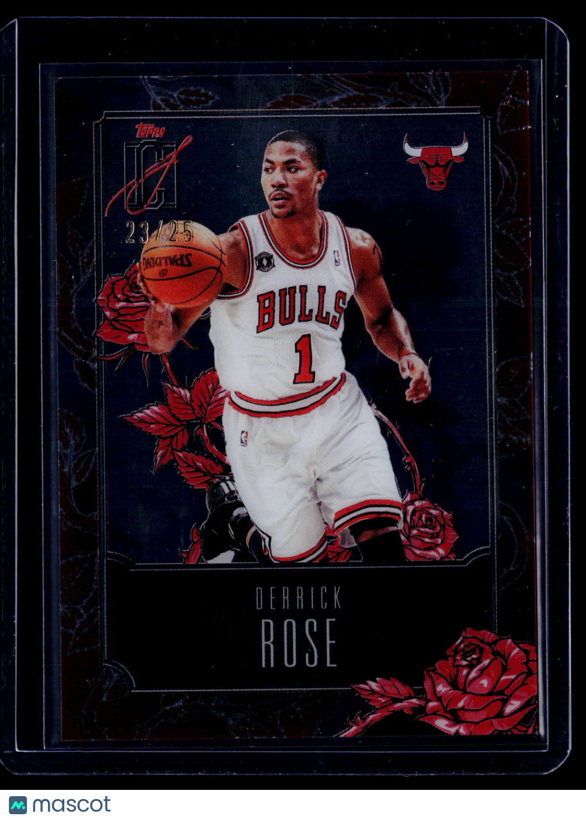 2025-26 Topps Signature Class Derrick Roses Roses 23/25 Case Hit