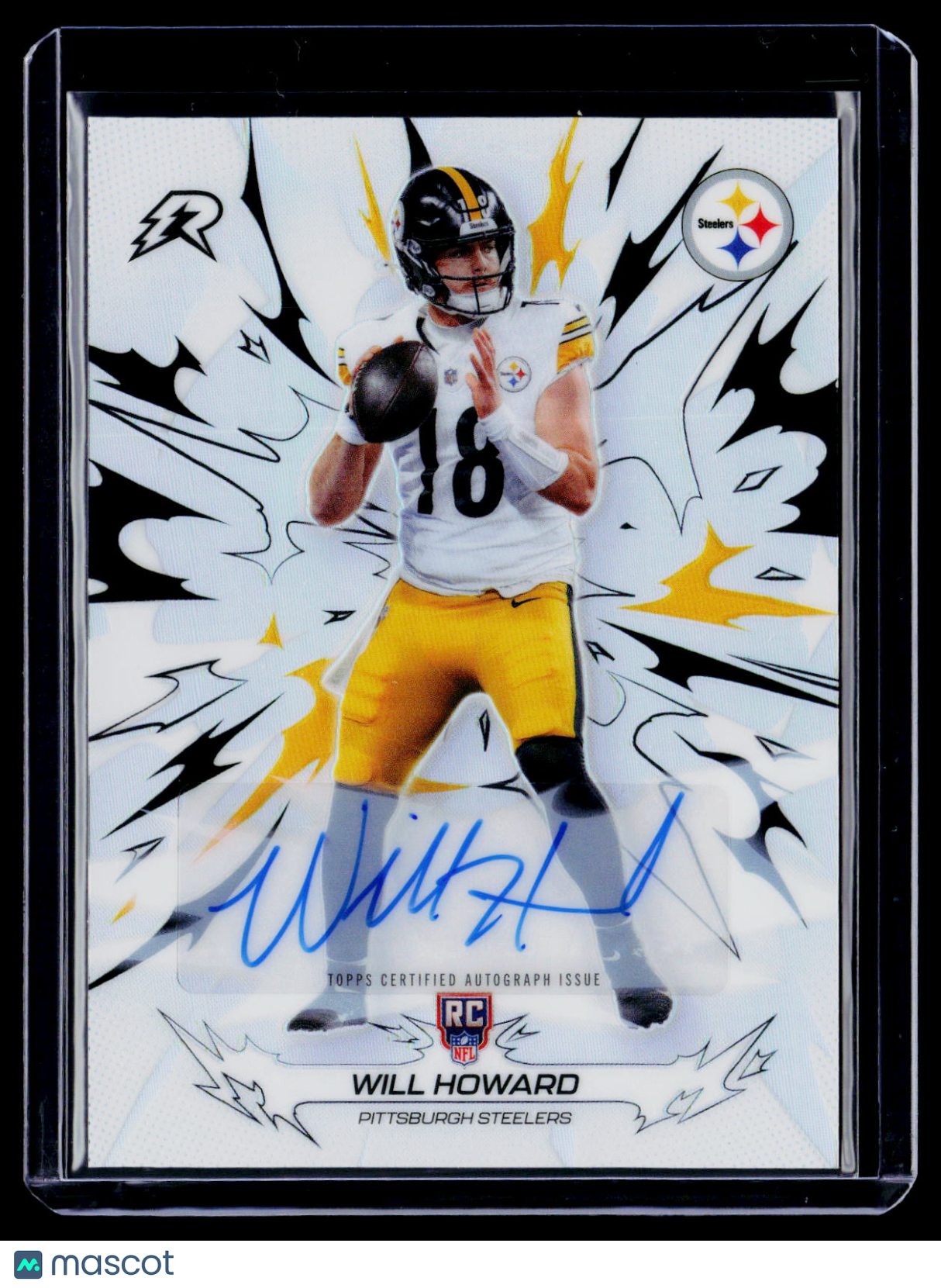 2025 Topps Resurgence Will Howard Rookie Silver Auto RC