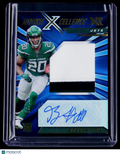 2022 Panini Xr Breece Hall Blue Rookie Patch Auto 27/35 RPA RC