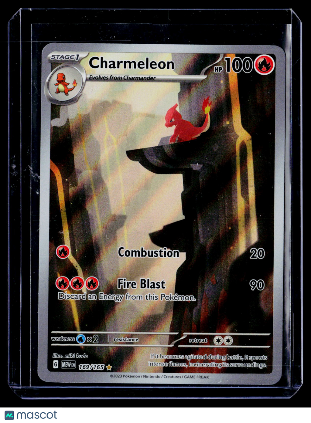 Pokemon Charmeleon 169 165