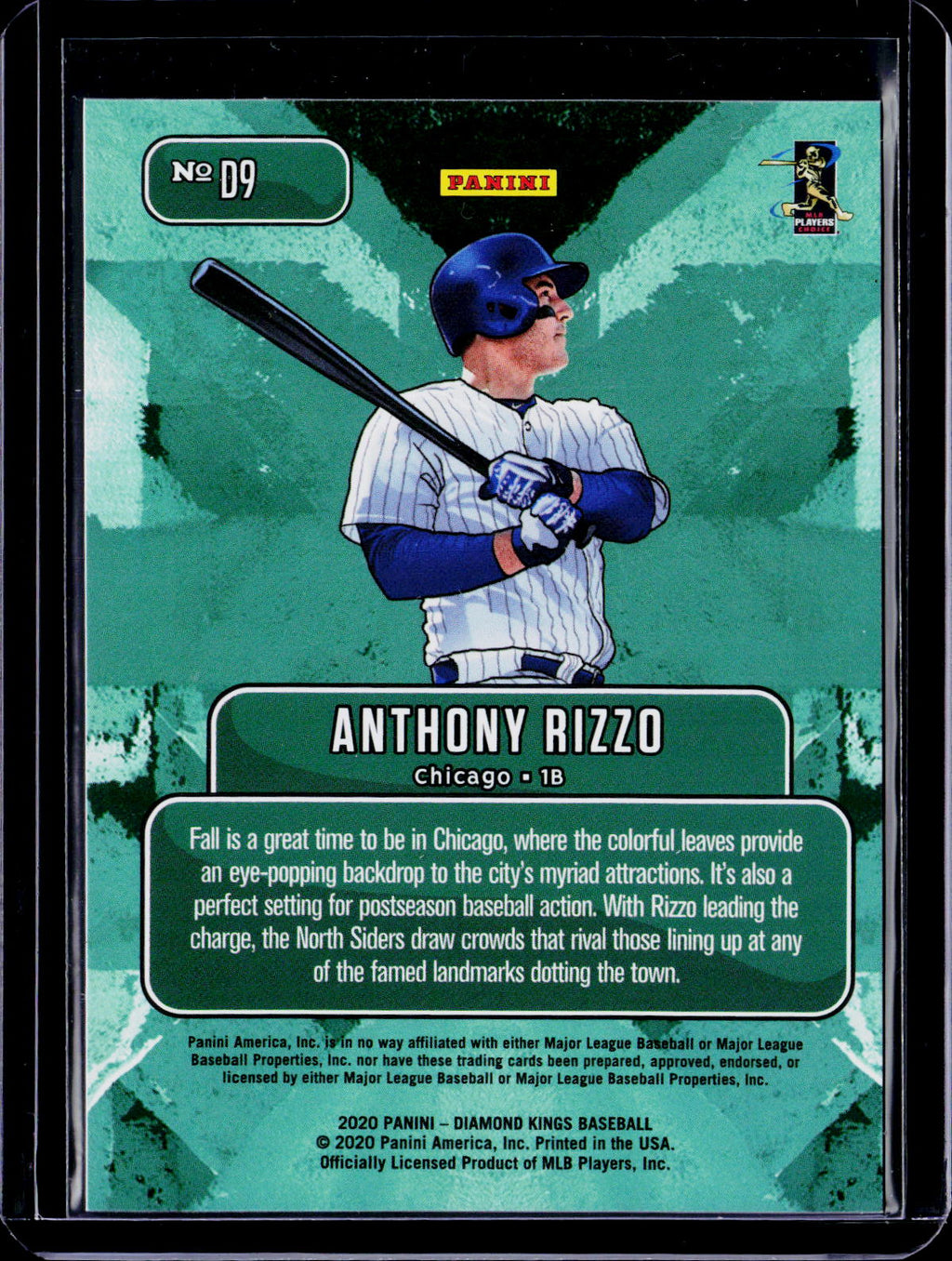 2020 Diamond Kings Anthony Rizzo Downtown