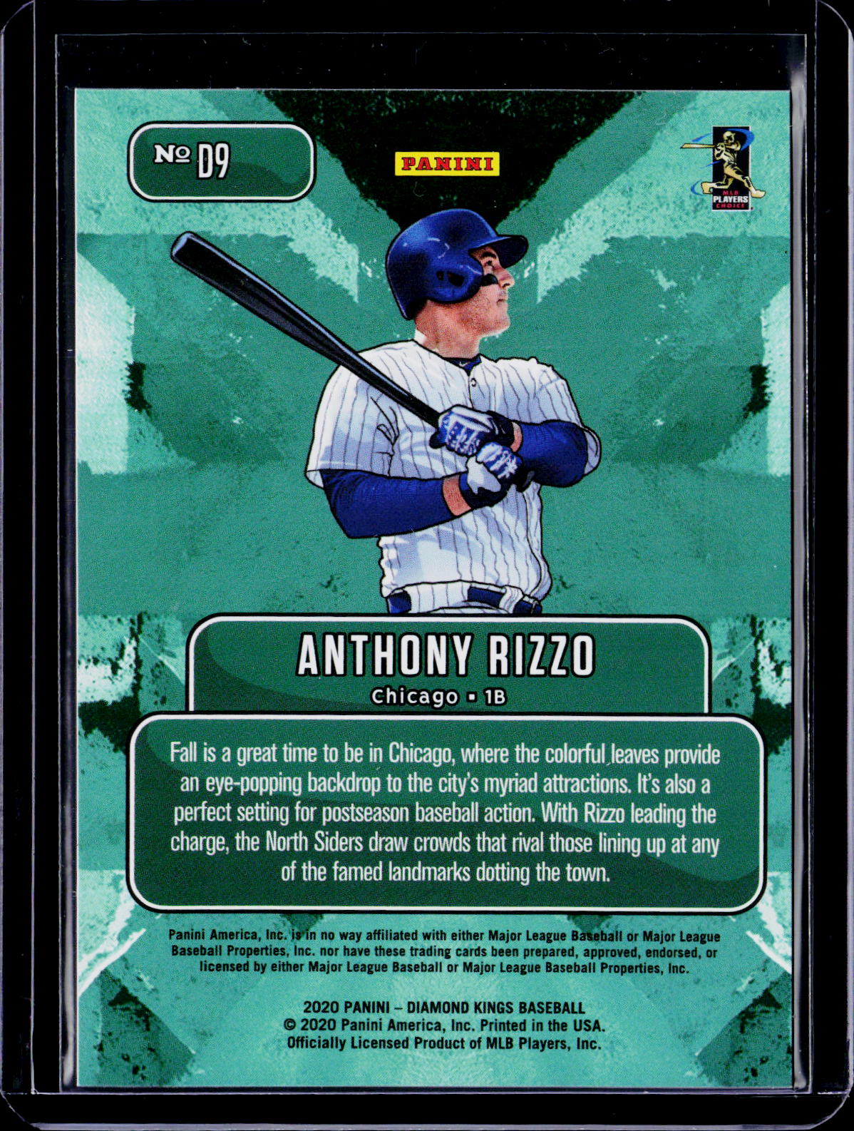 2020 Diamond Kings Anthony Rizzo Downtown